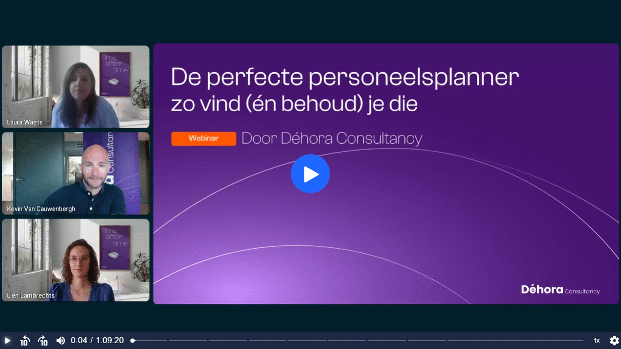 Webinar de perfecte personeelsplanner